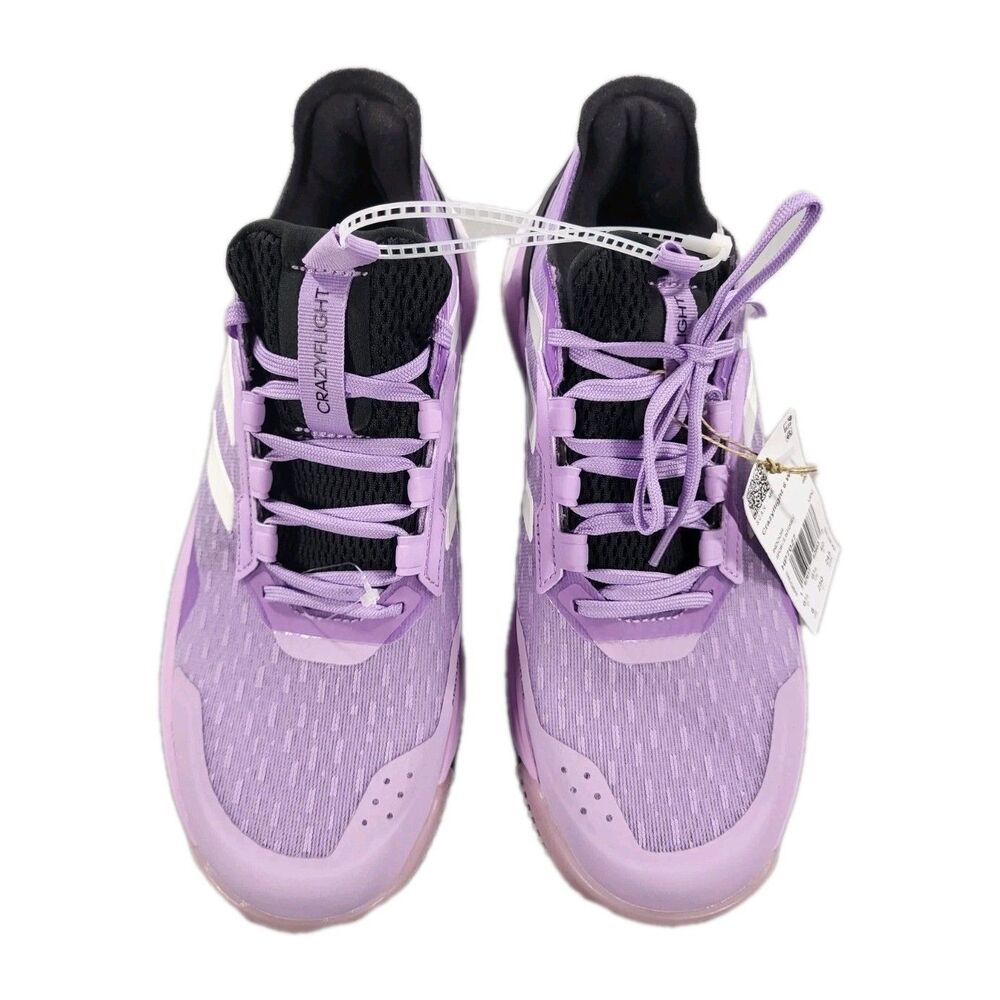 adidas Crazyflight 6 Women's Indoor Volleyball Shoes Powder Plum Purple Size 8